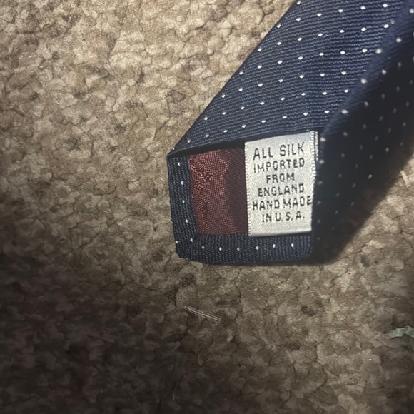 Blue Silk Classic Tie Accessory - Picture 2 of 6